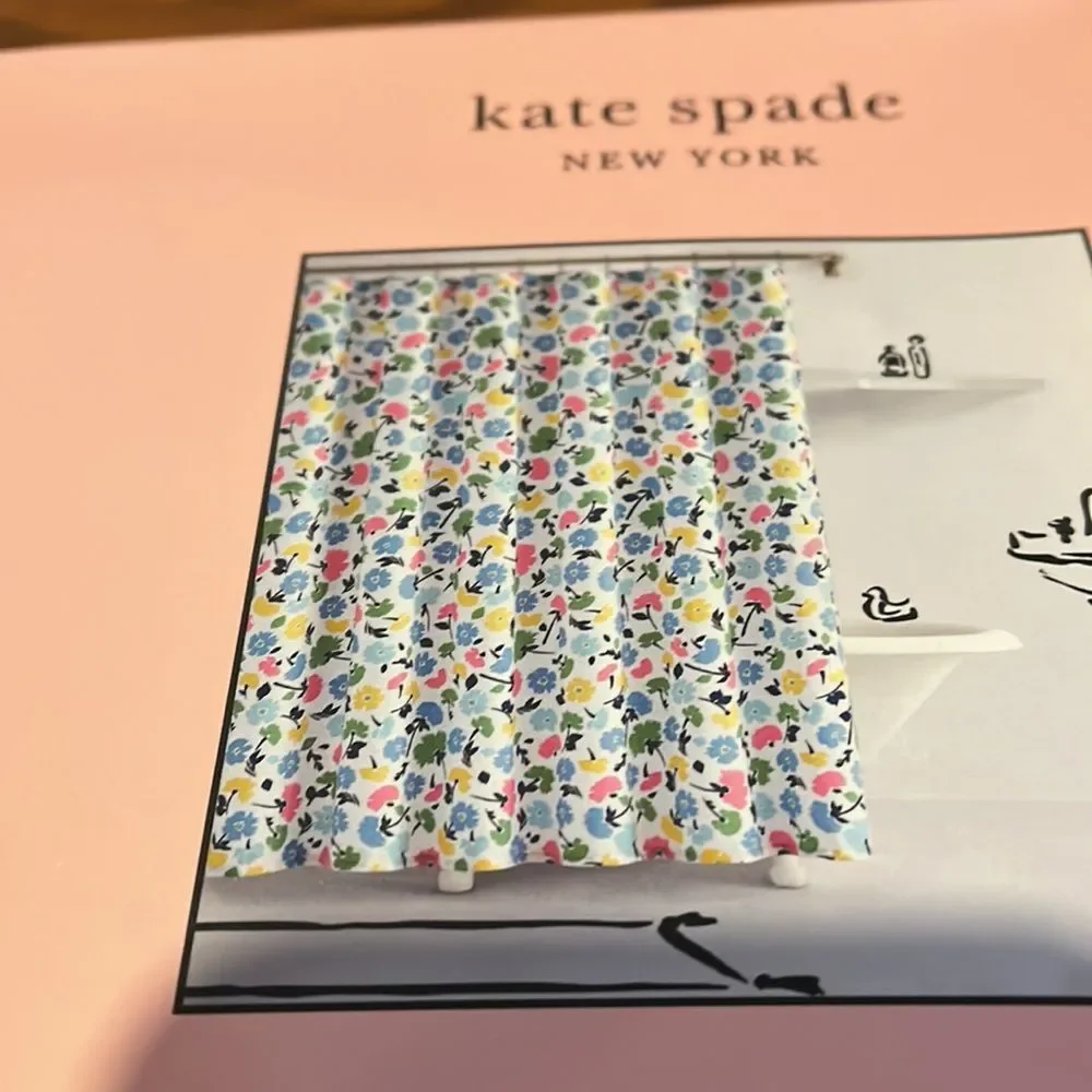 NWT Kate Spade shower curtain